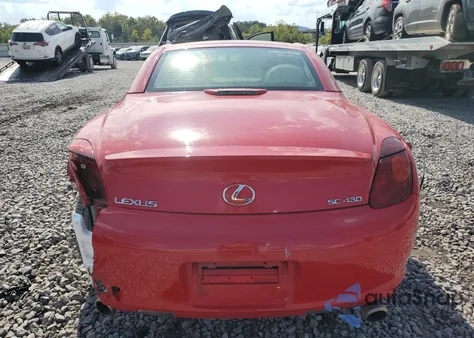 2005 Lexus Sc 430 z USA, uszkodzony, nr VIN JTHFN48Y350064164